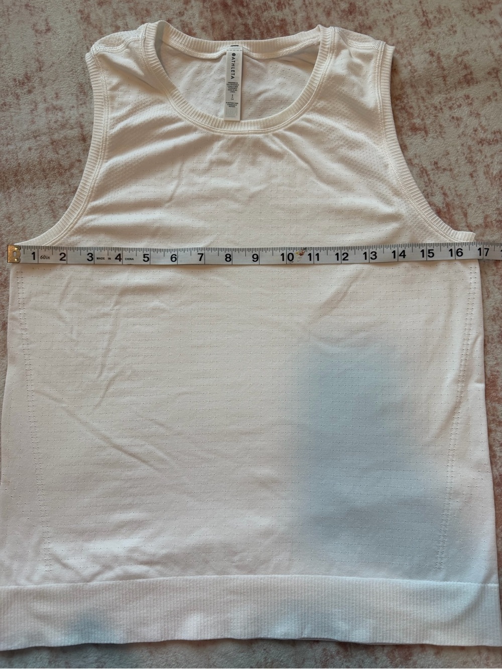 Athleta In Motion Seamless Tank Top White Size Small - Picture 4 of 7